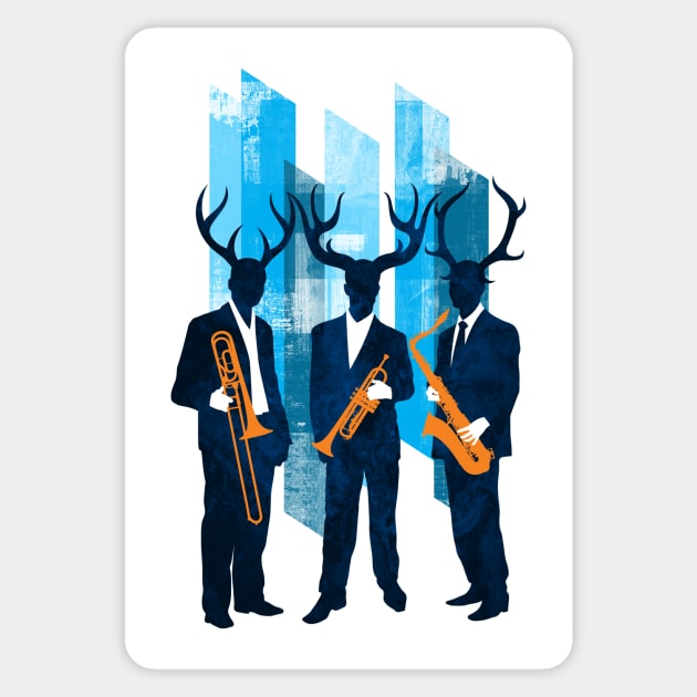 Horn Section Sticker by JoeConde